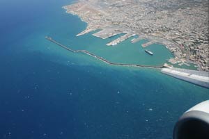 Port w Heraklionie w pełnej krasie