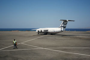BAE Avro RJ100 linii Aegean Airlines