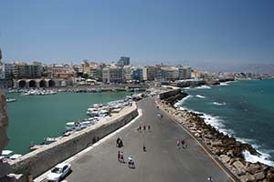 Widok na Heraklion